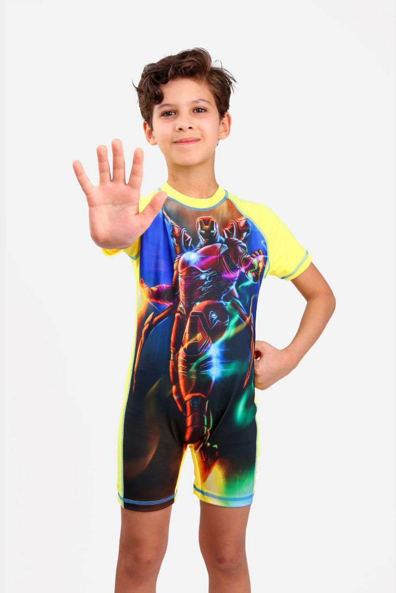 Iron Man Swim Suit Ninos Kids store