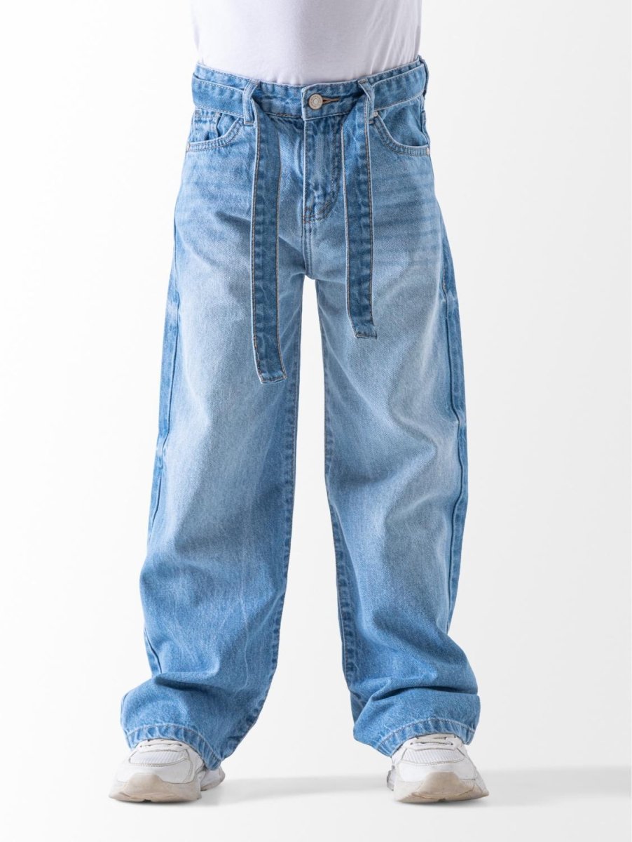 Ninos Kids storeBoys' Light Denim Wide Leg JeansJeans pantsNINOS