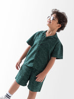 Ninos Kids storeTie Dye Short SetØ·Ù‚Ù… Ø®Ø±ÙˆØ¬NINOS