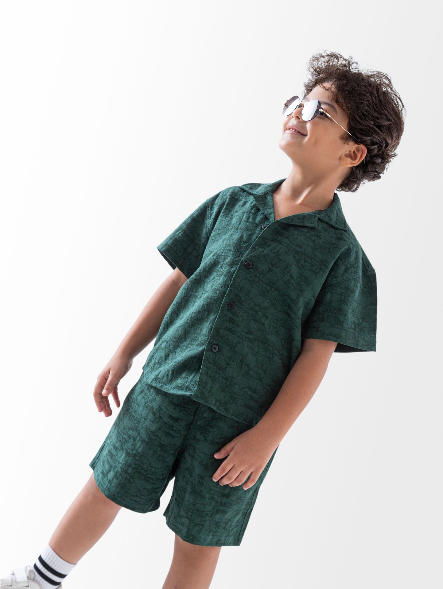 Ninos Kids storeTie Dye Short SetØ·Ù‚Ù… Ø®Ø±ÙˆØ¬NINOS