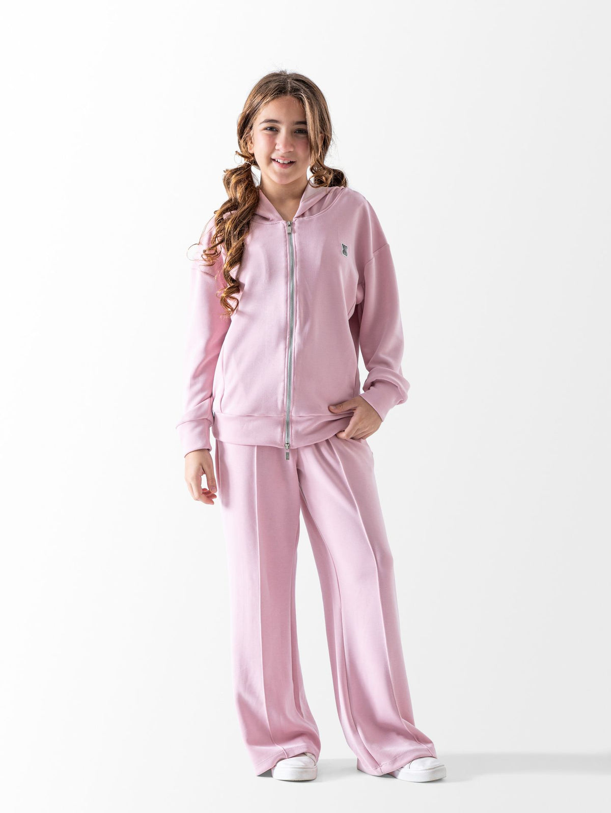 Girls' Rose Zip-Up & Occasion Set