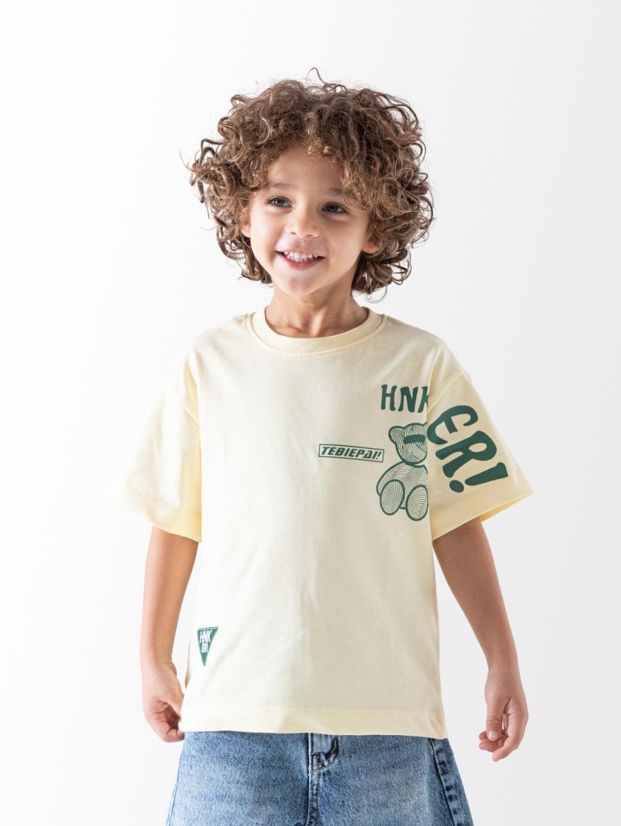 Ninos Kids storeBoys' Yellow Bear T-ShirtT-ShirtsNINOS