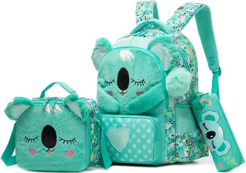 Ninos Kids storeKoala 3PCS BackpackBag set طقم شنط مدرسةJasmin