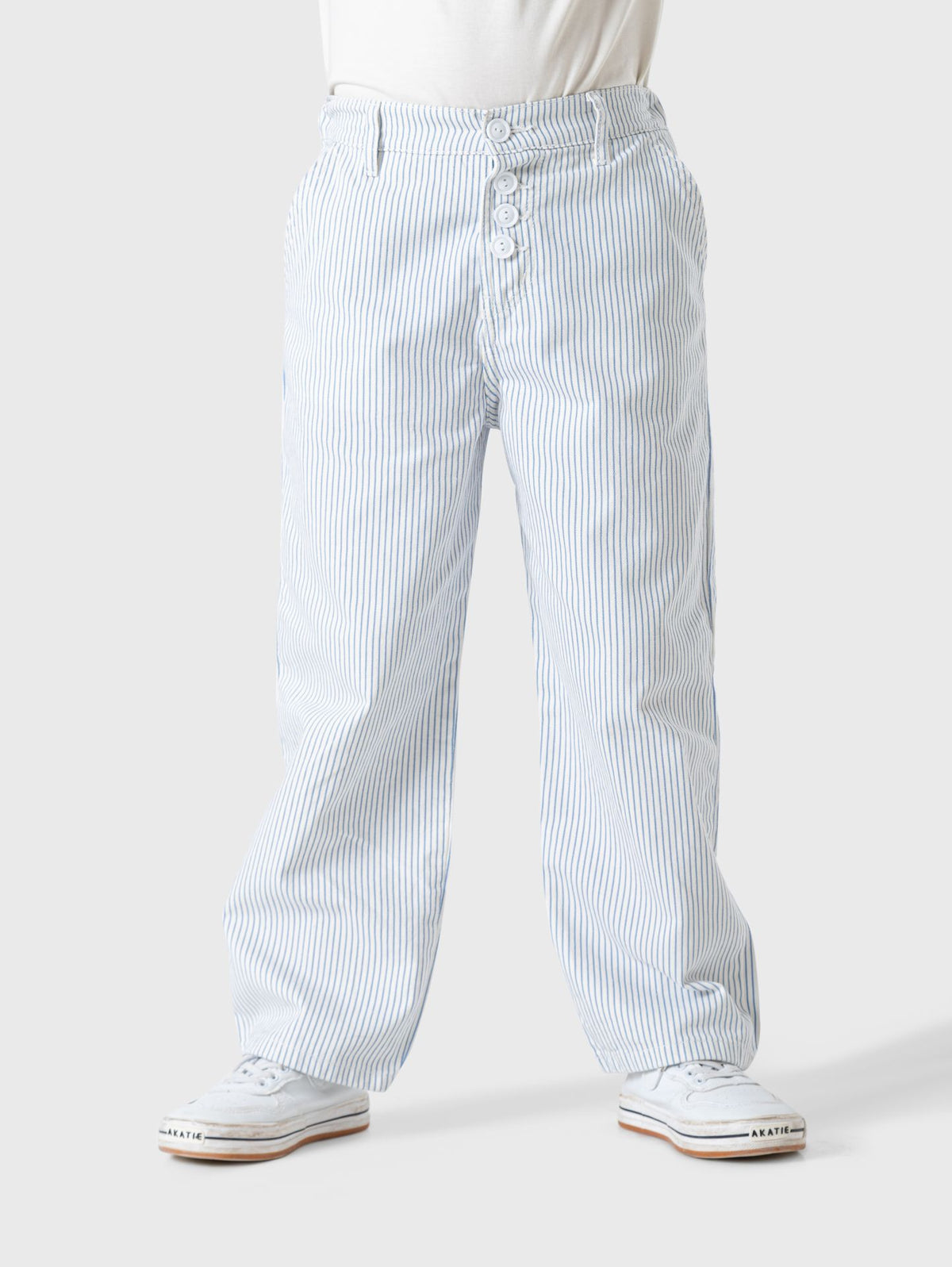 Ninos Kids storeWide Leg Gabardine StripedPantsBloaizone