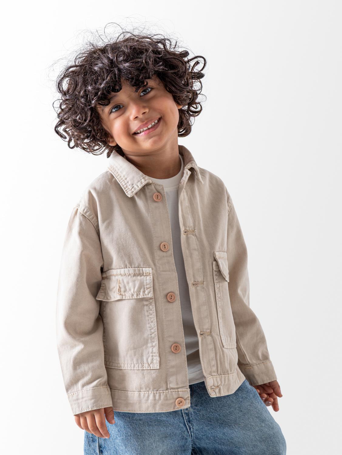 Ninos Kids storeBoys' Beige Gabardine JacketJacketsNINOS