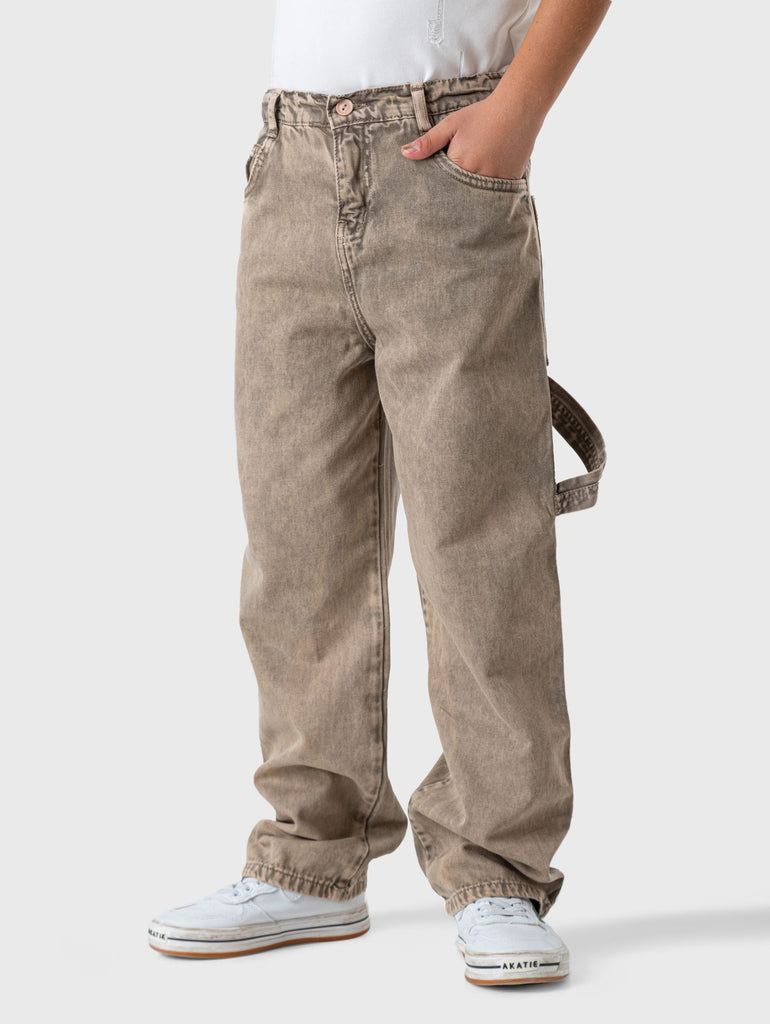 Wide Leg Gabardine Pants