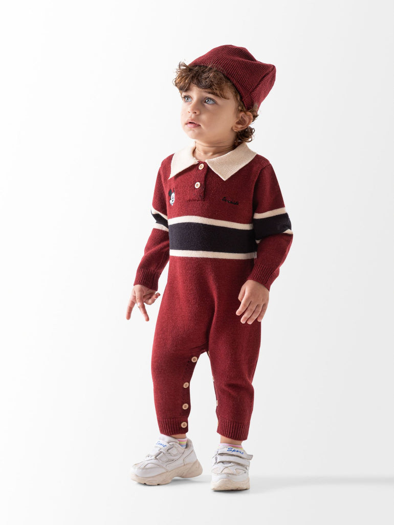 Ninos Kids storeMickey Knitted RomperRompers & SleepsuitsGeneric