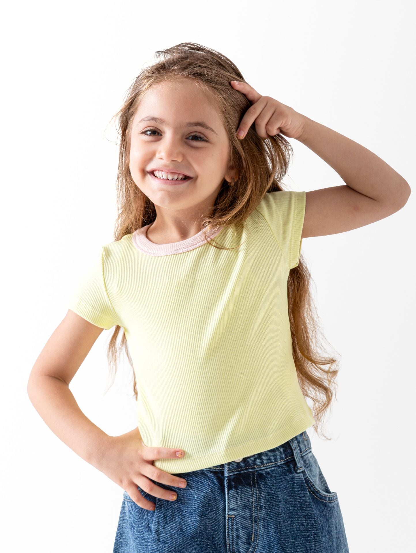 Yellow Rib T-shirt