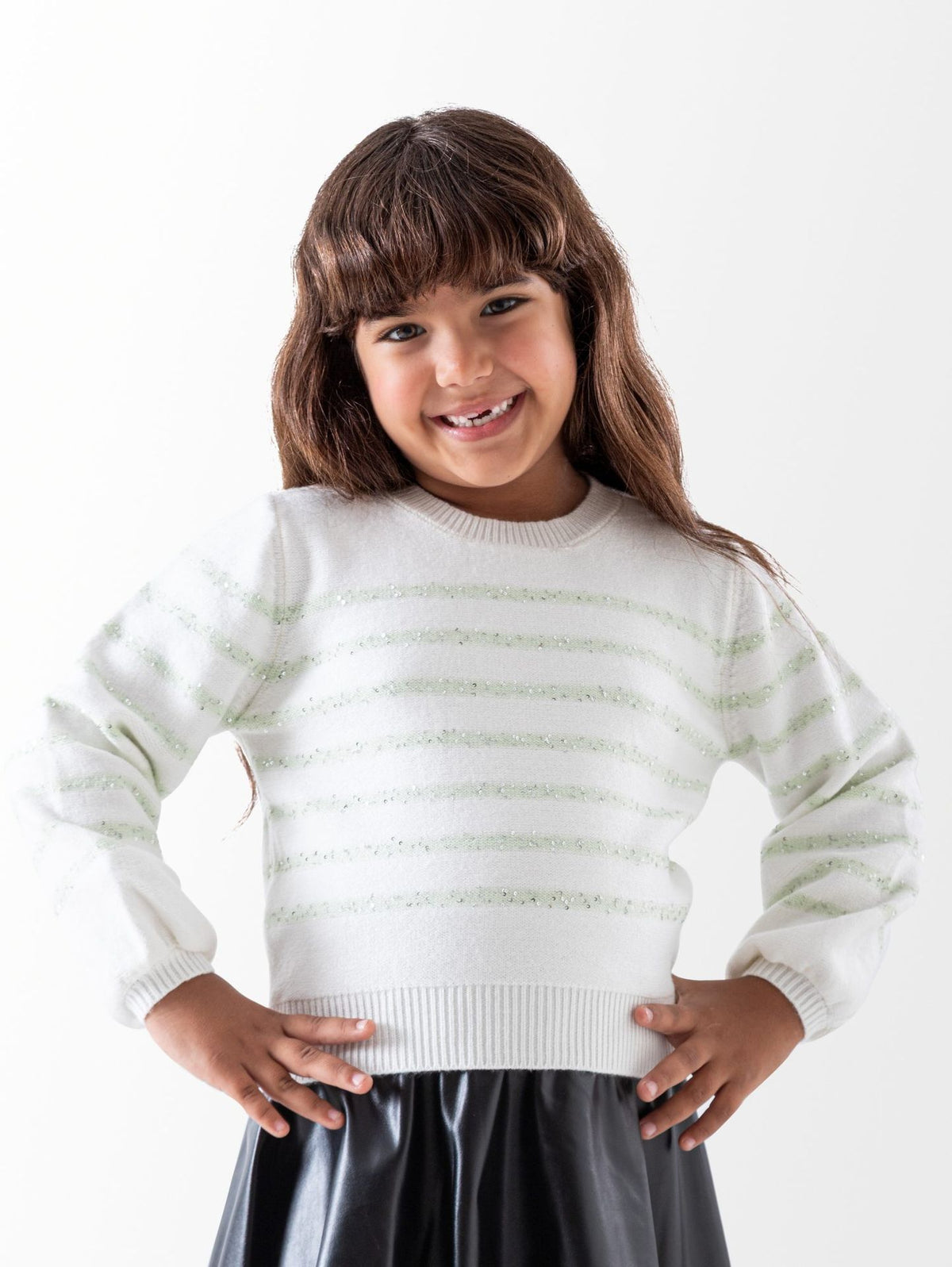 Ninos Kids storeStriped PulloverKnitwearNINOS