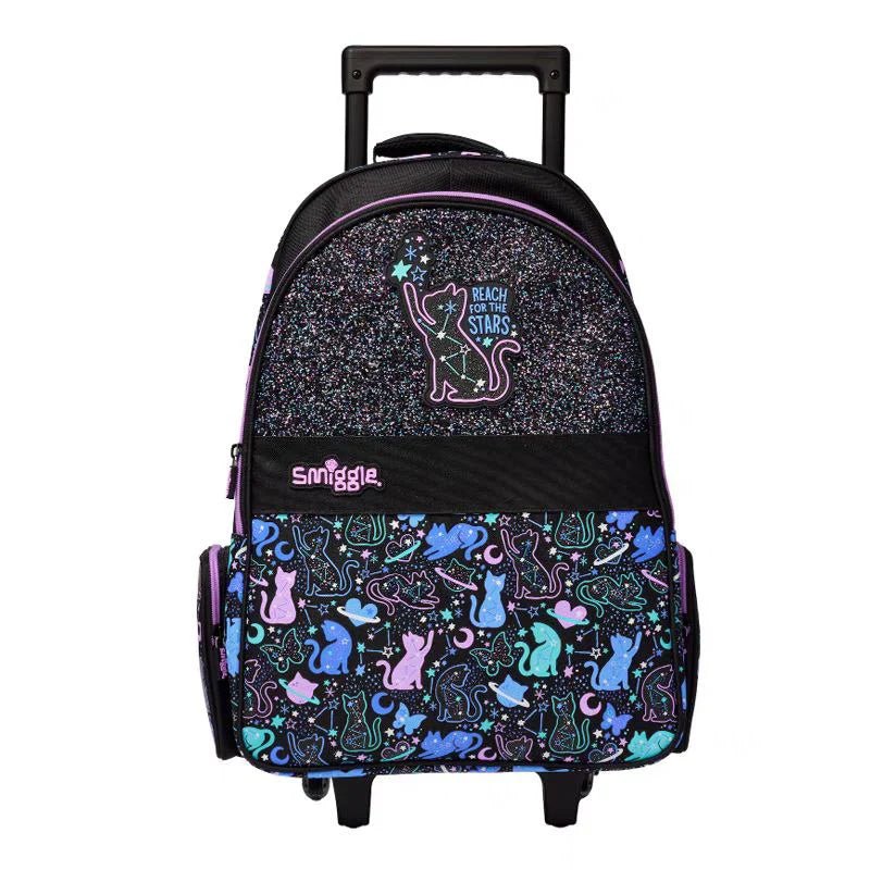 Ninos Kids storeCat Trolley BackpackTrolly Bag شنطه مدرسة ترولليSMIGGLE