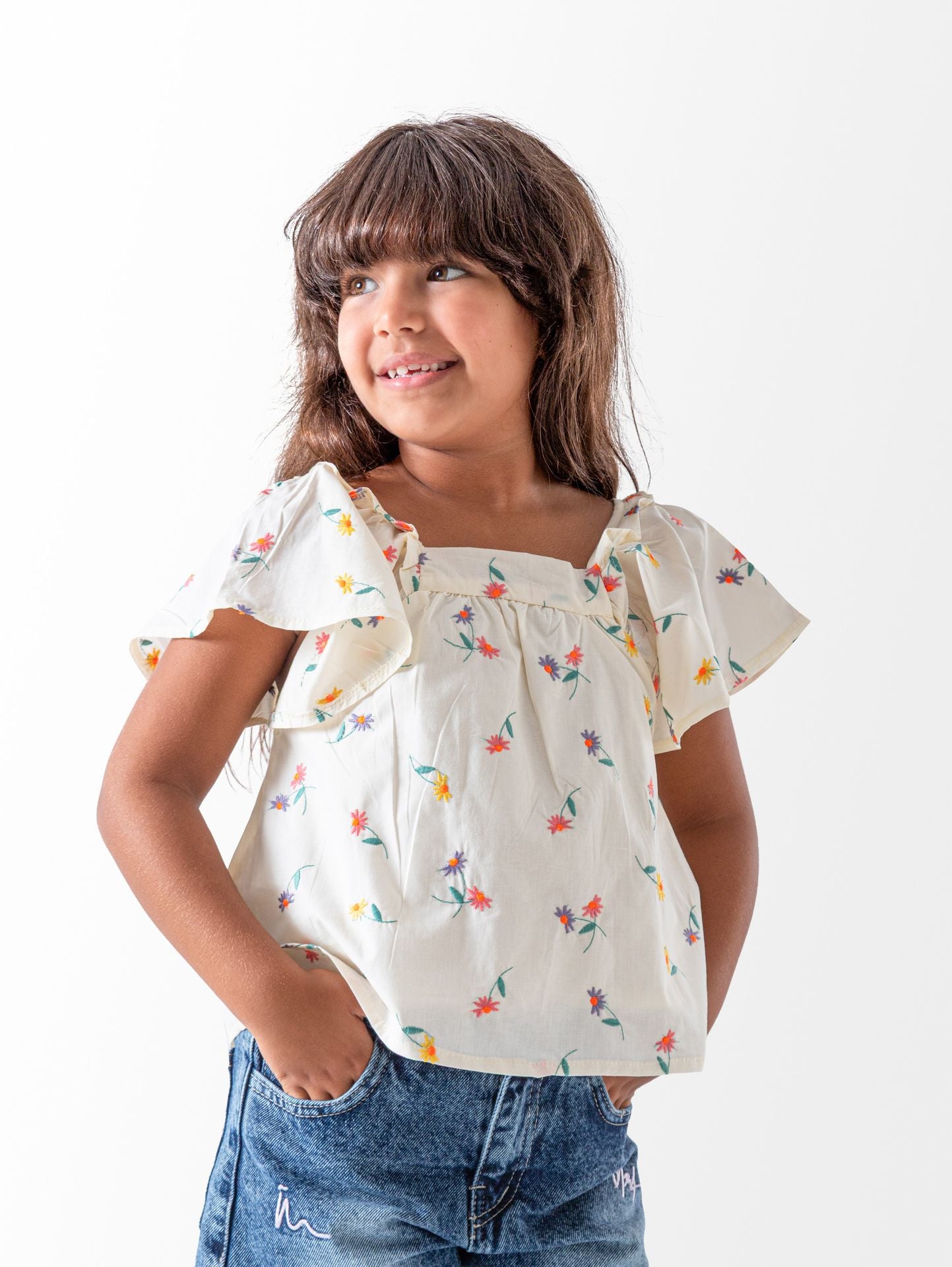 Floral Off Shoulder Blouse