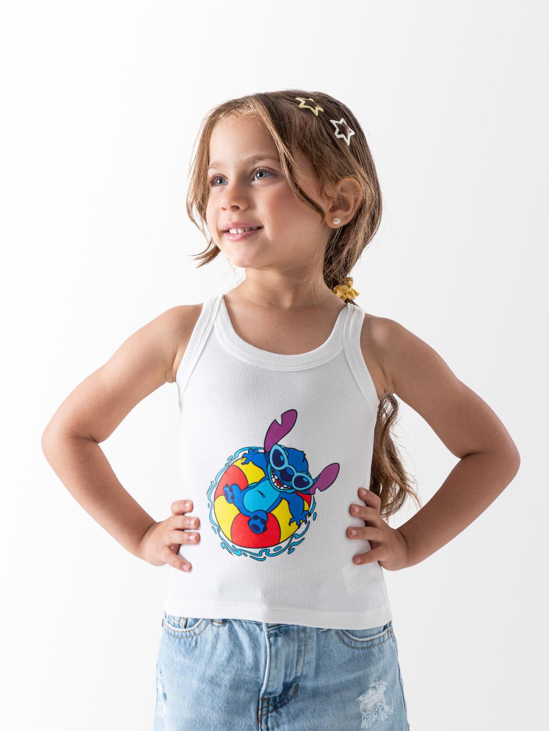 Stitch Ribbed T-Shirt