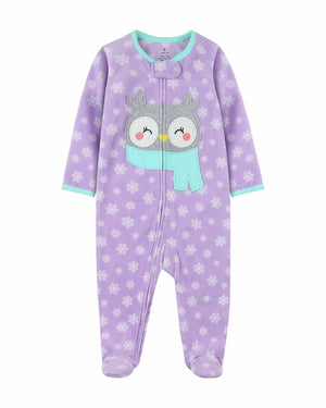 Ninos Kids storeOwl Fleece SleepsuitRompers & SleepsuitsGeneric