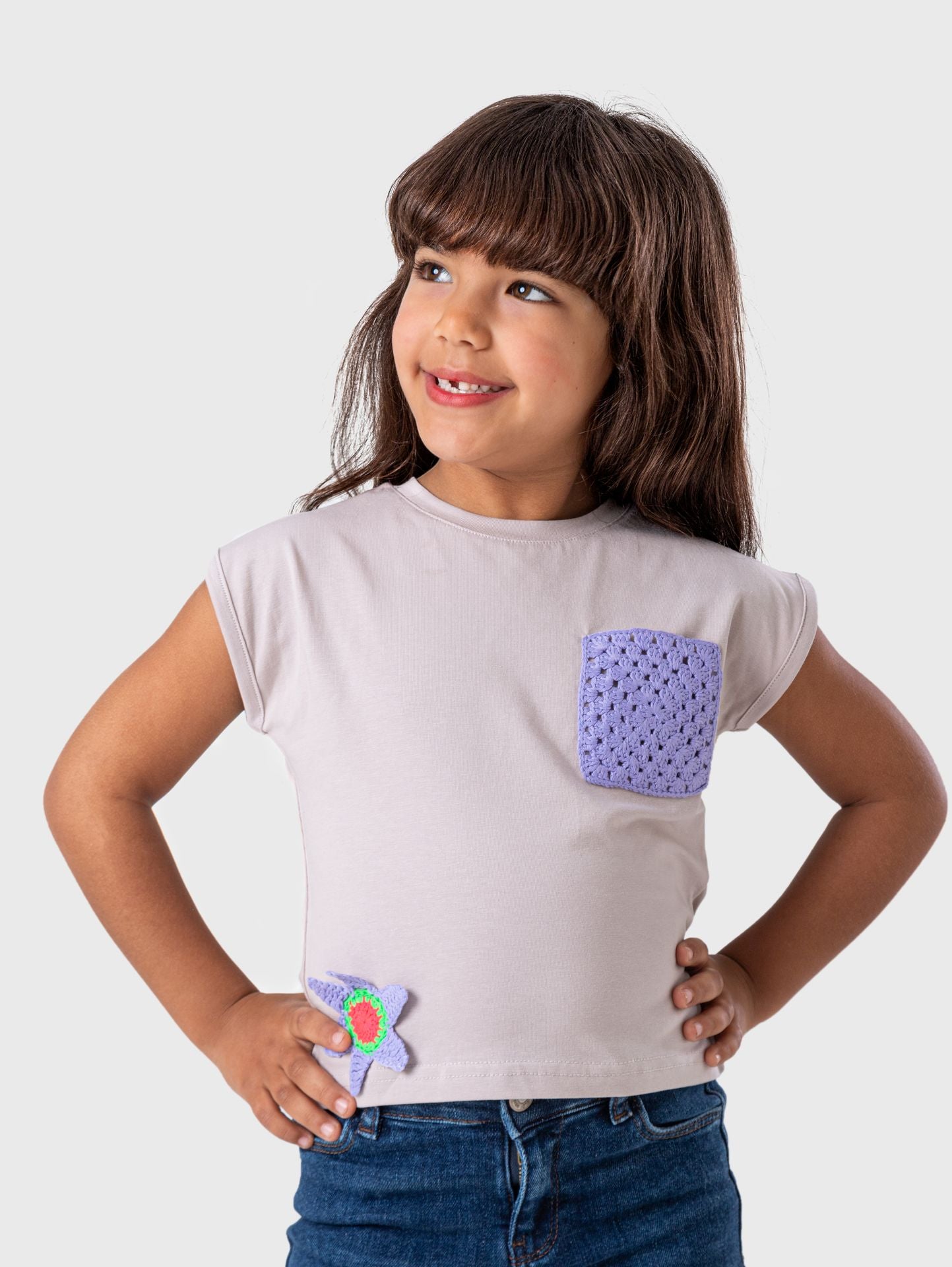 Ninos Kids storeEmbroidery Pocket T-ShirtT-ShirtsCOLORS