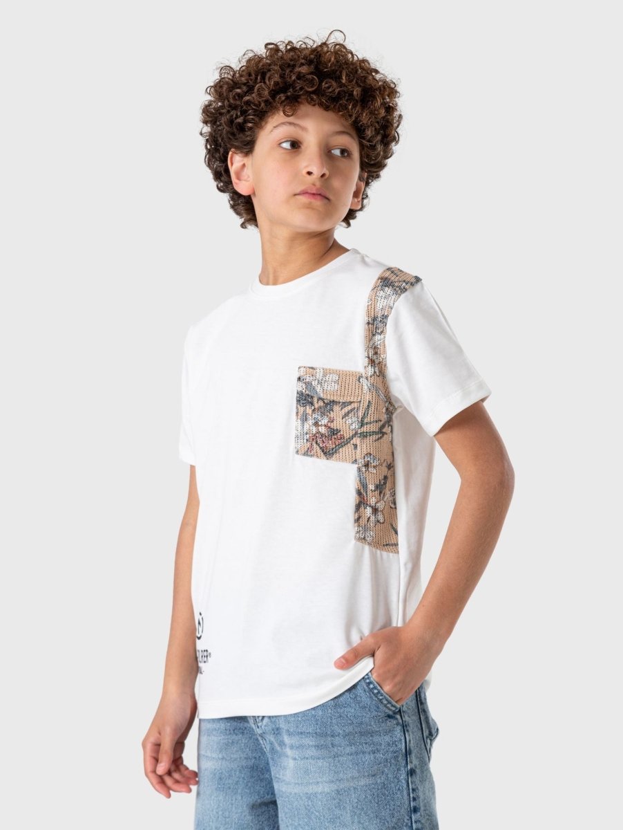 Ninos Kids storeFloral Pocket T-ShirtT-ShirtsNINOS