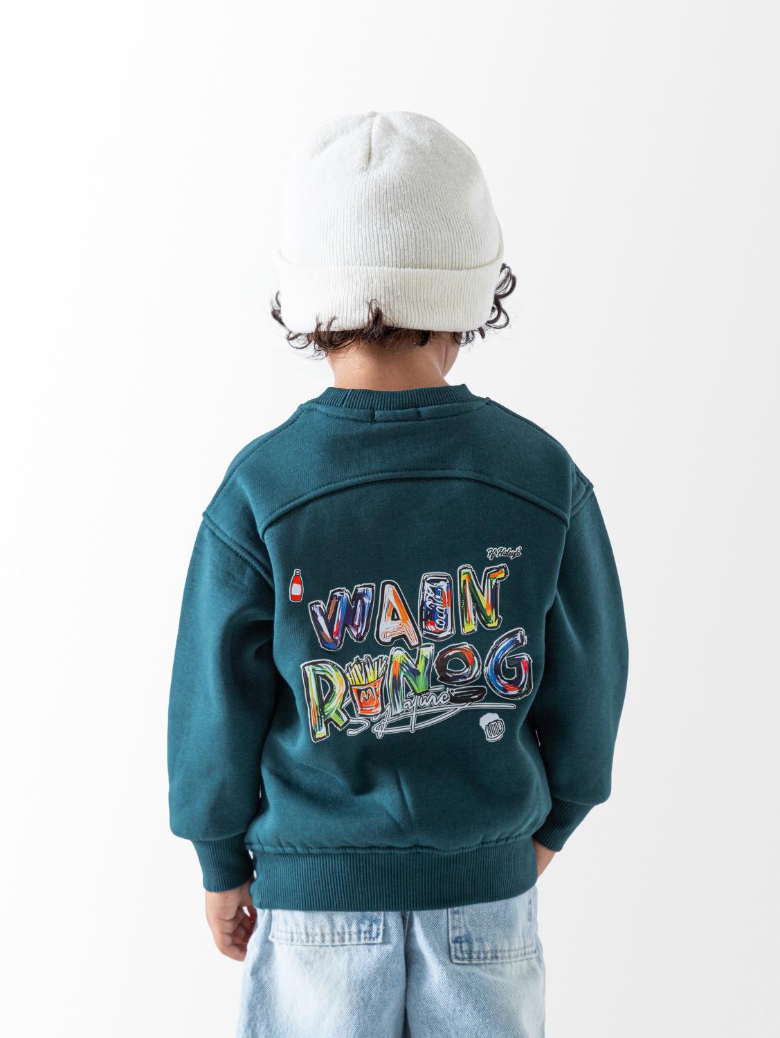 Ninos Kids storeBoys' Olive Charles SweatshirtSweatshirtsNINOS