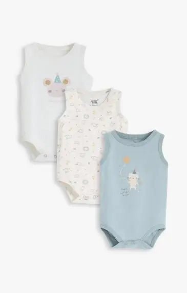 Ninos Kids storeBear 3PCS Cut Body SuitBodysuitsJUNIOR