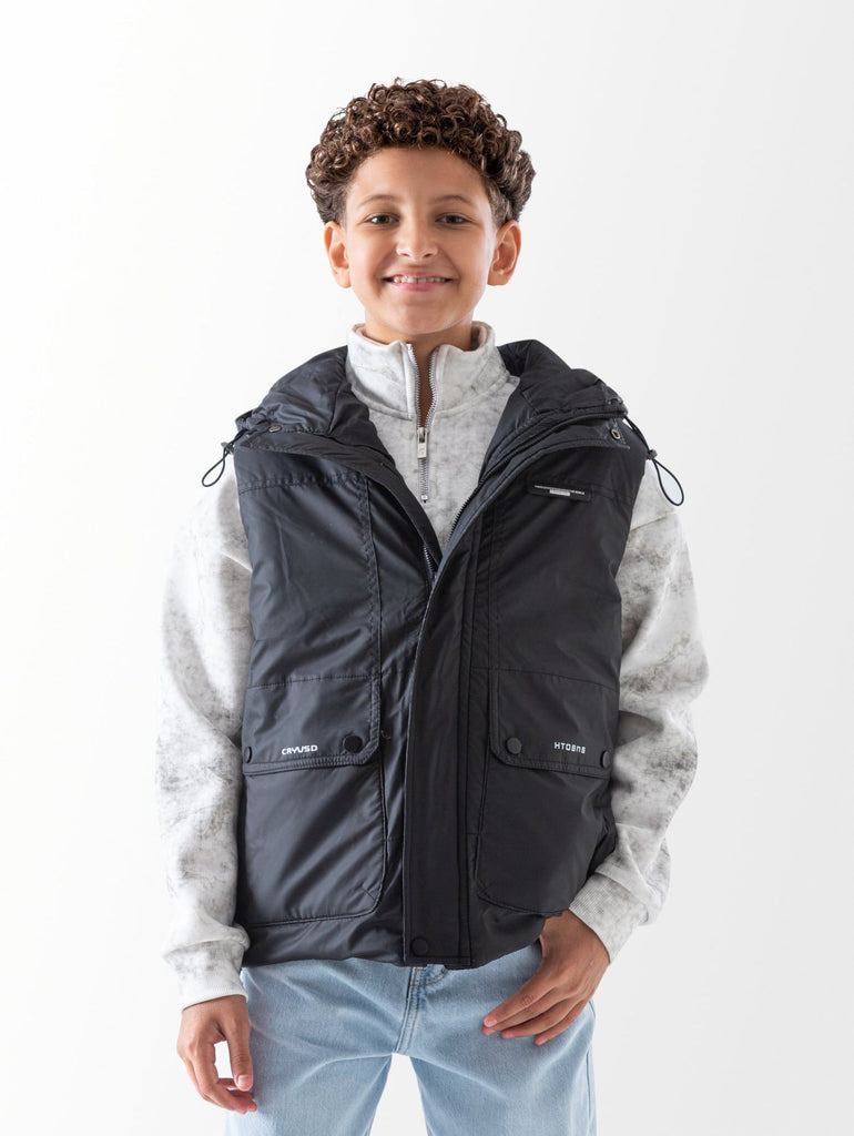 Ninos Kids storeHooded Puffer VestJacketsNINOS