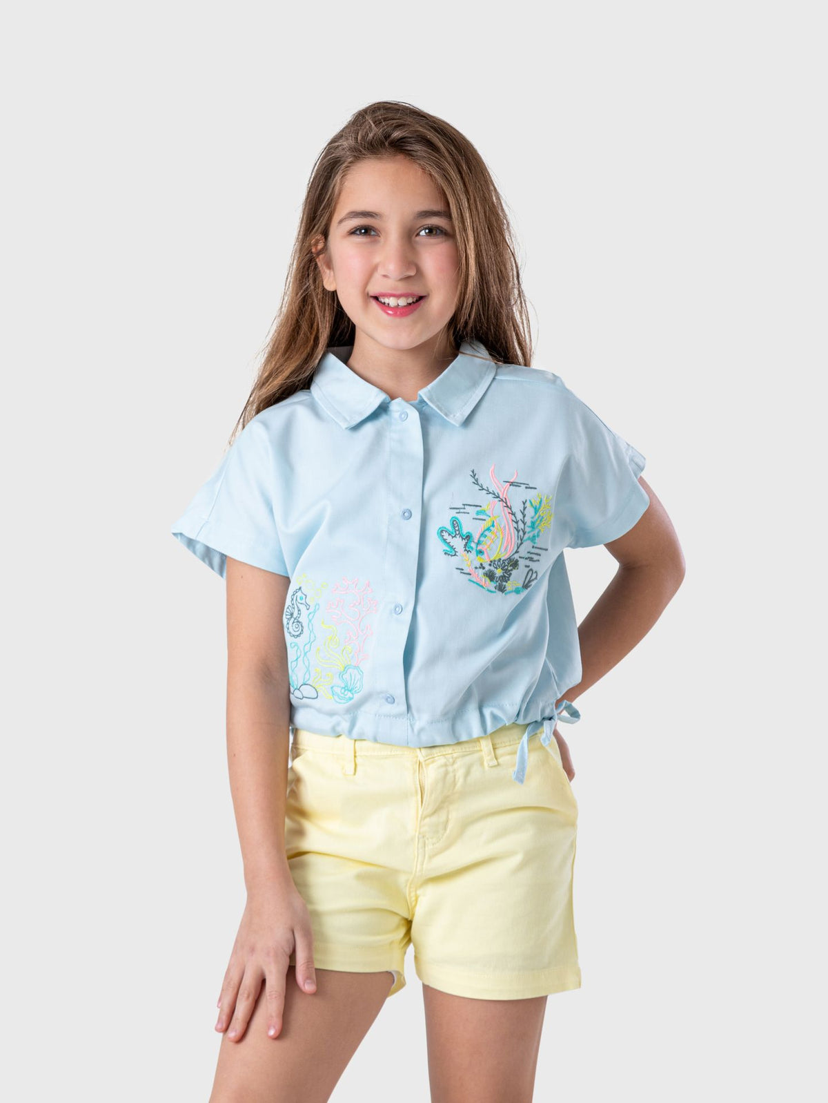 Ninos Kids storeSea Life BlouseGirl blouseJodi Mini
