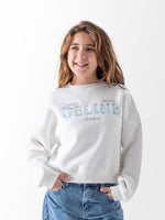 Ninos Kids storeGirls' White Celine SweatshirtSweatshirtsMIX