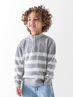 Ninos Kids storeBoys' Grey Striped PulloverPulloversNINOS