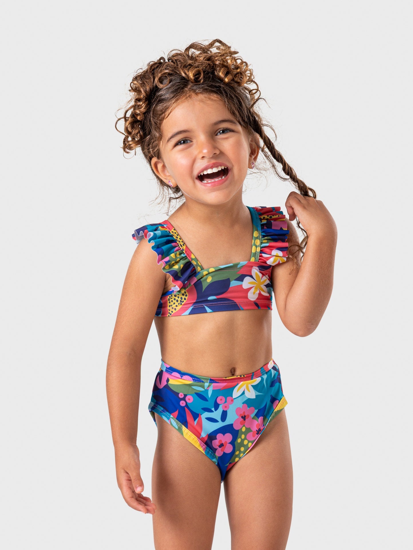 Ninos Kids storeFlower SwimsuitOne - Piece SwimwearI Wear
