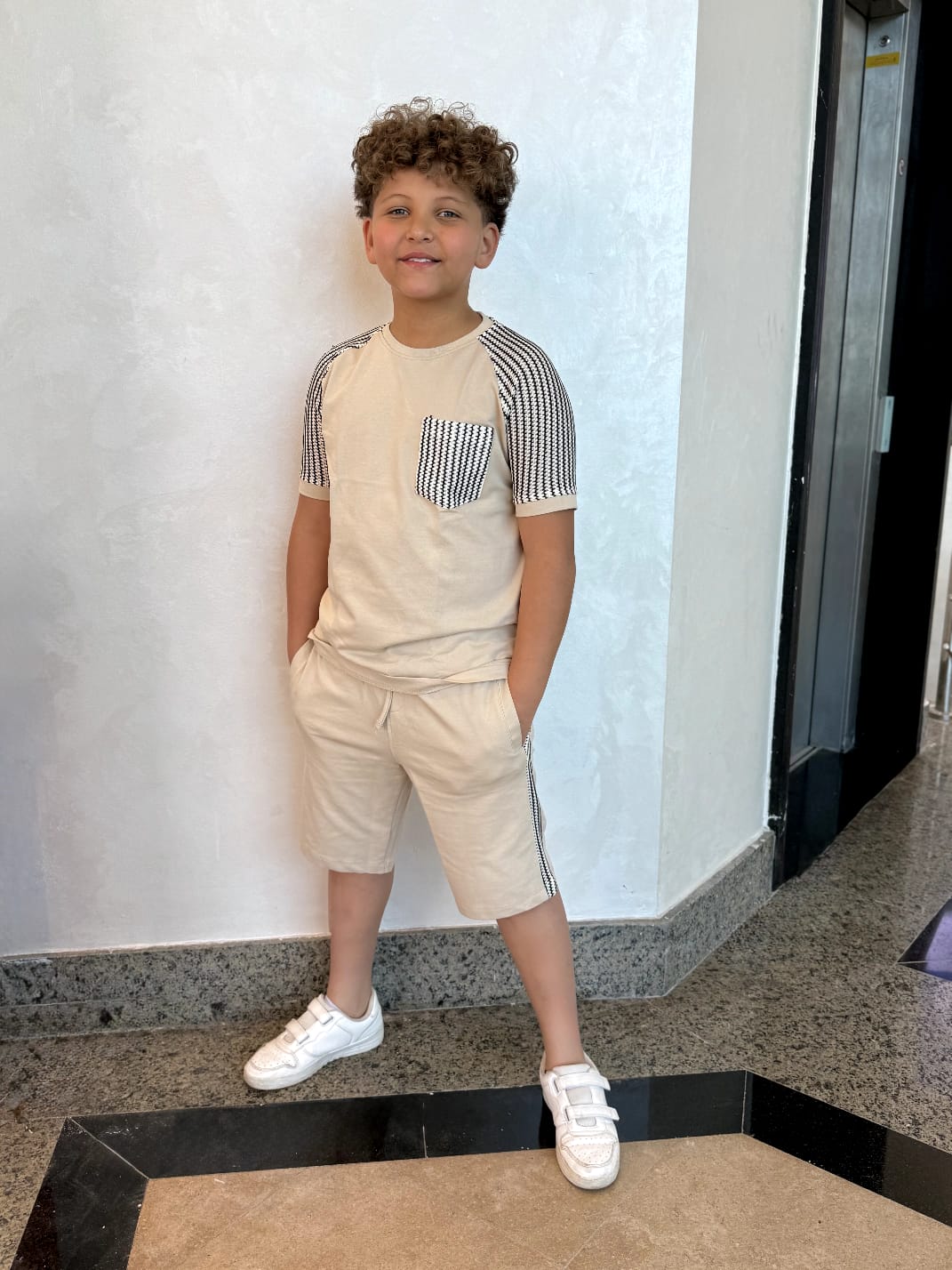 Ninos Kids storePocket Short Setطقم خروجNINOS