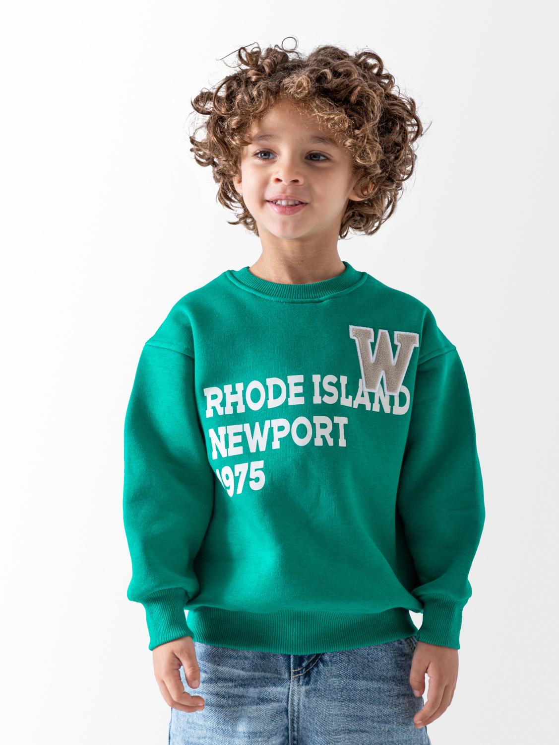 Ninos Kids storeBoys' Green Rhodes SweatshirtSweatshirtsNINOS