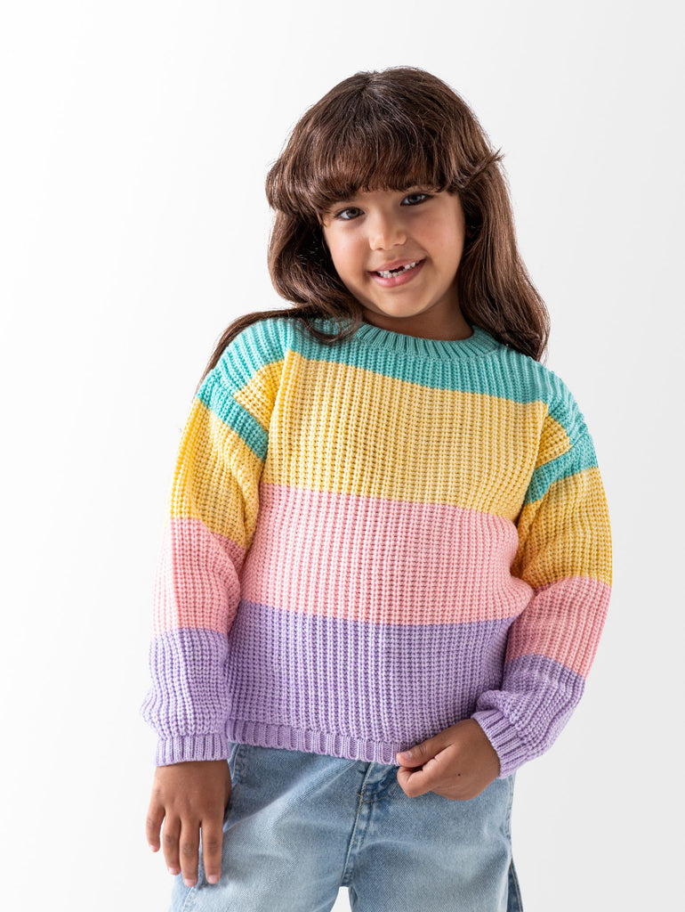 Ninos Kids storeStriped PulloverKnitwearMix