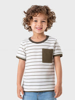 Ninos Kids storeStriped Pocket T-ShirtT-ShirtsNINOS