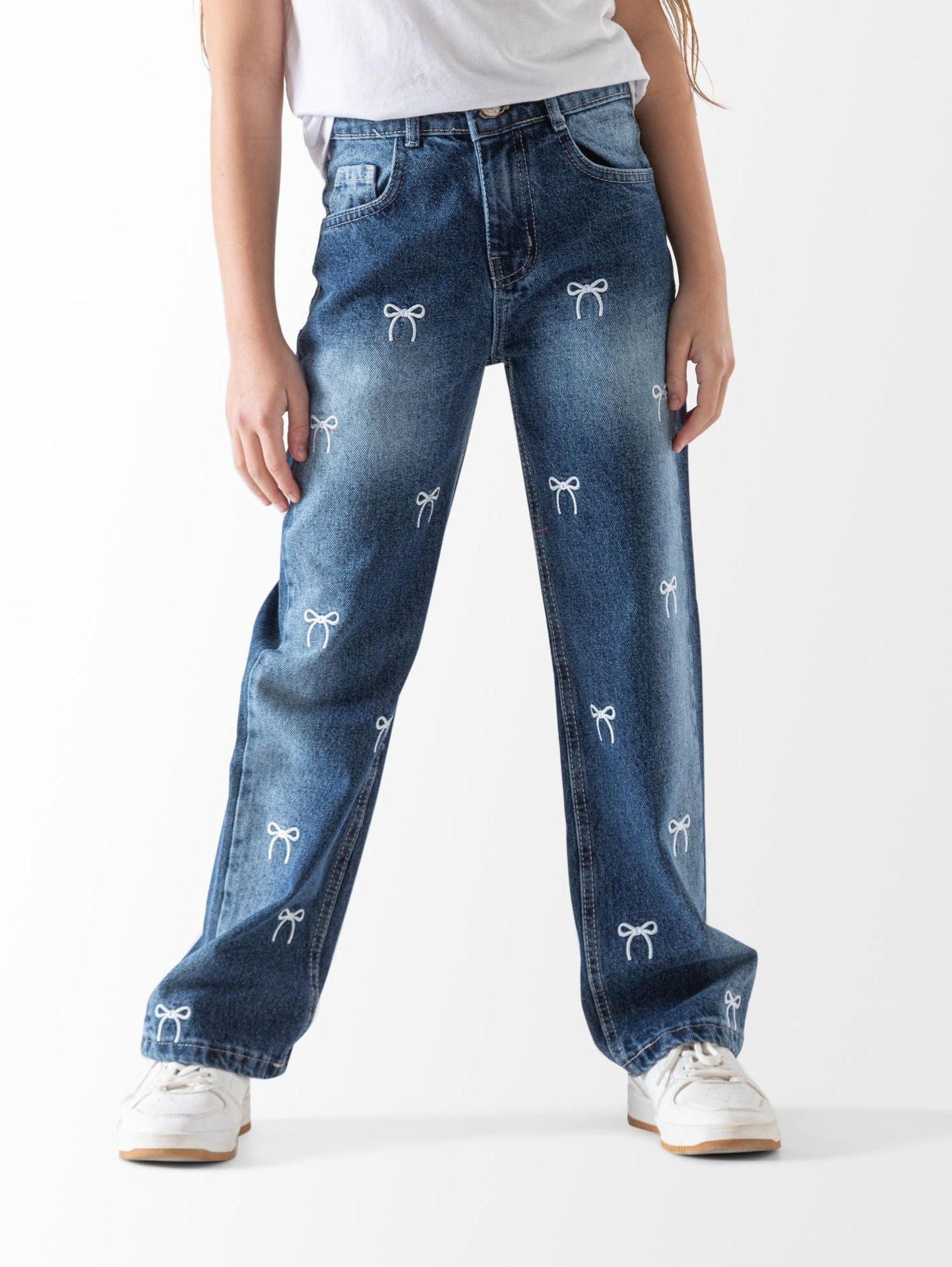 Wide Leg Jeans Pants