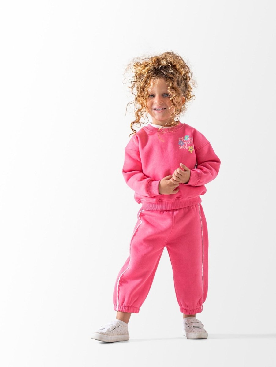 Ninos Kids storeBaby Girls' Fuscia Soulmate 2-Piece Pyjama SetPajamasSOTRA