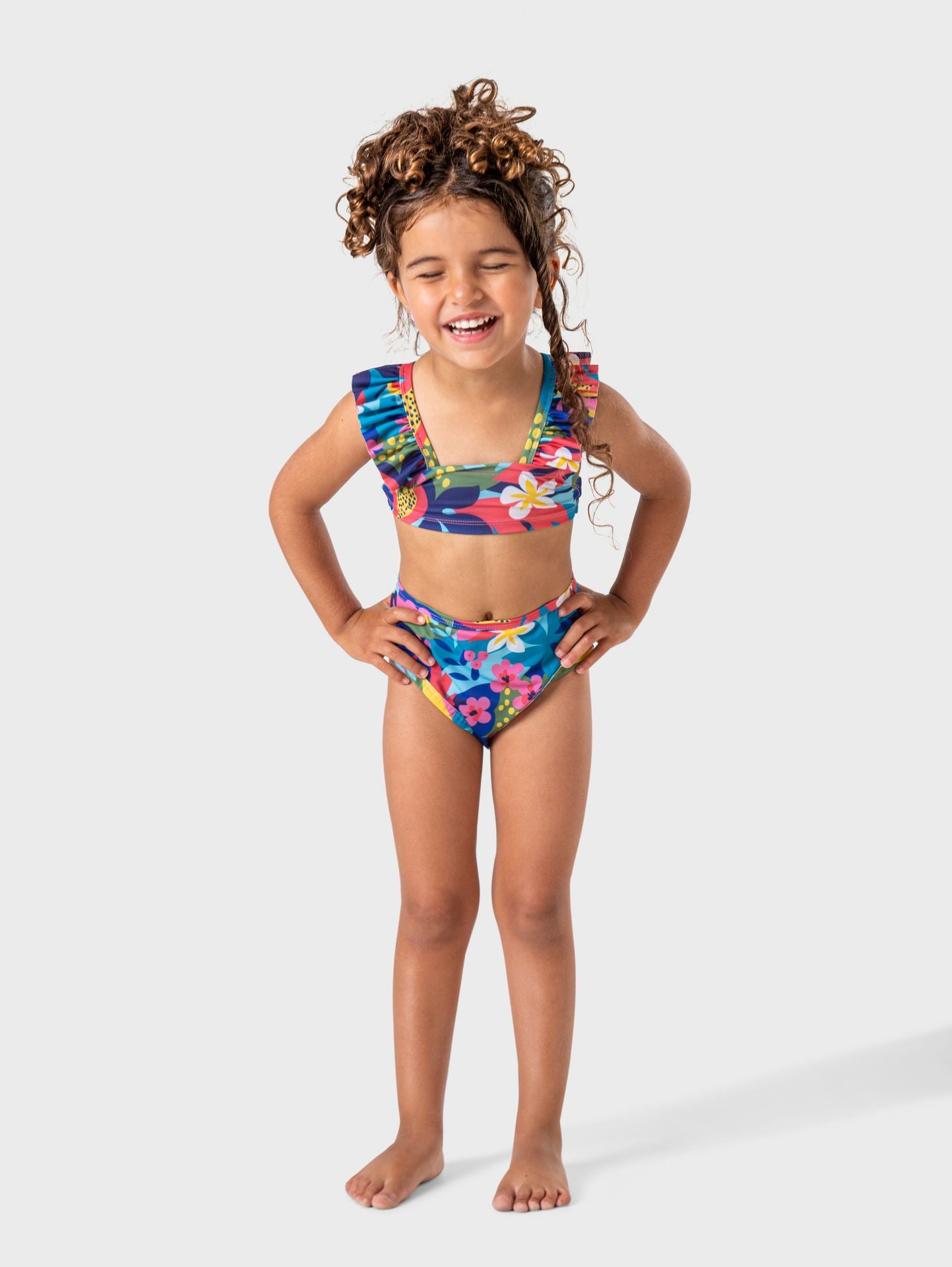 Ninos Kids storeFlower SwimsuitOne - Piece SwimwearI Wear