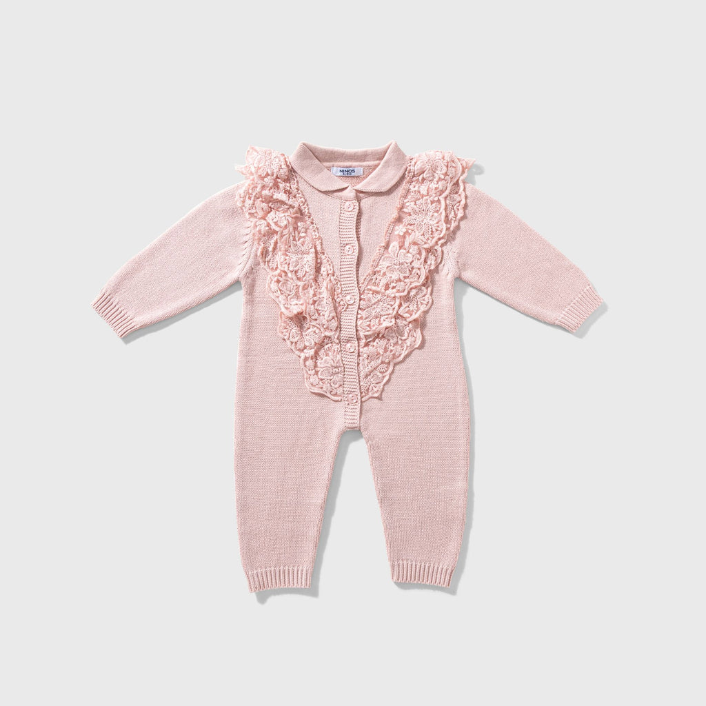 Ninos Kids storePolo Lace RomperRompers & SleepsuitsNINOS