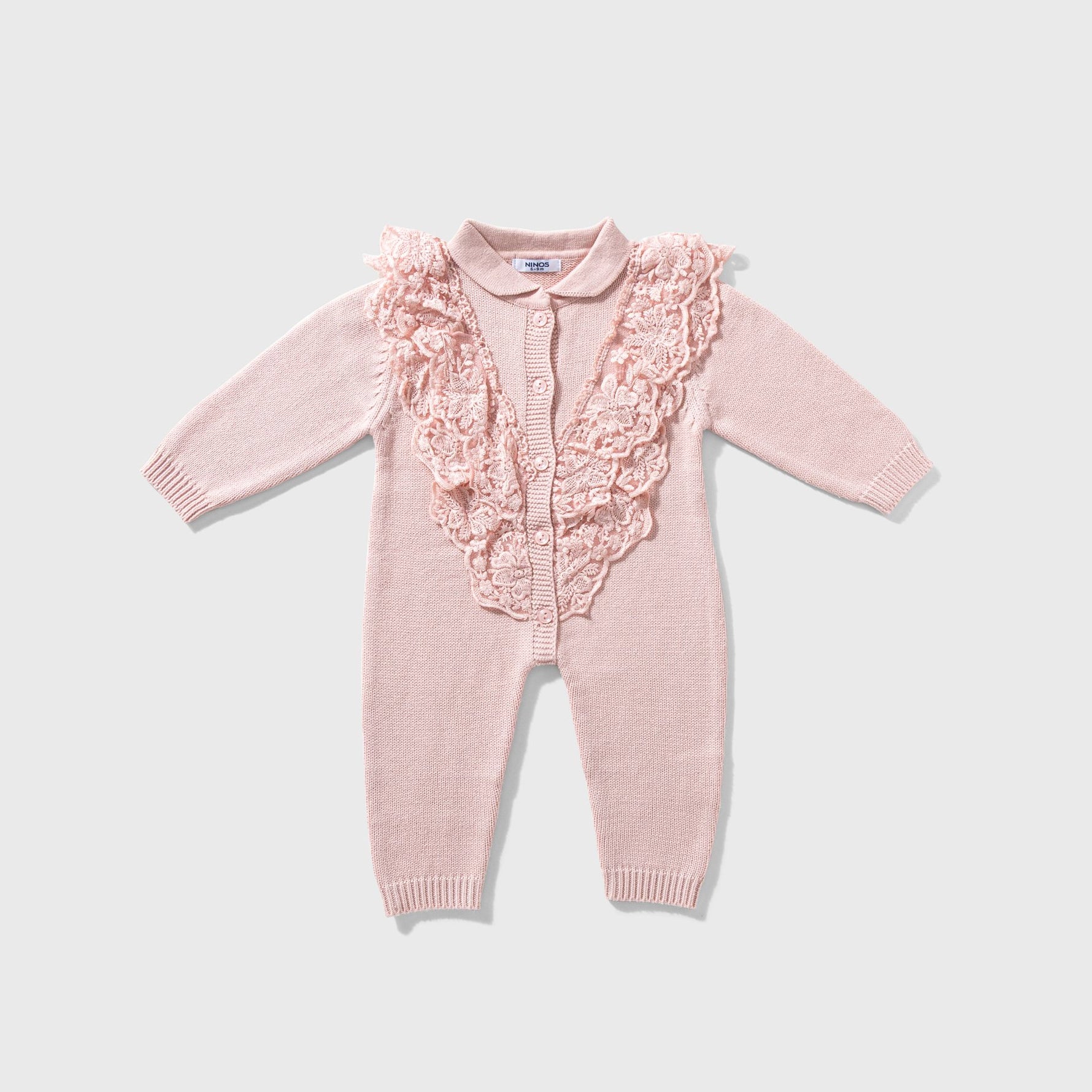 Ninos Kids storePolo Lace RomperRompers & SleepsuitsNINOS