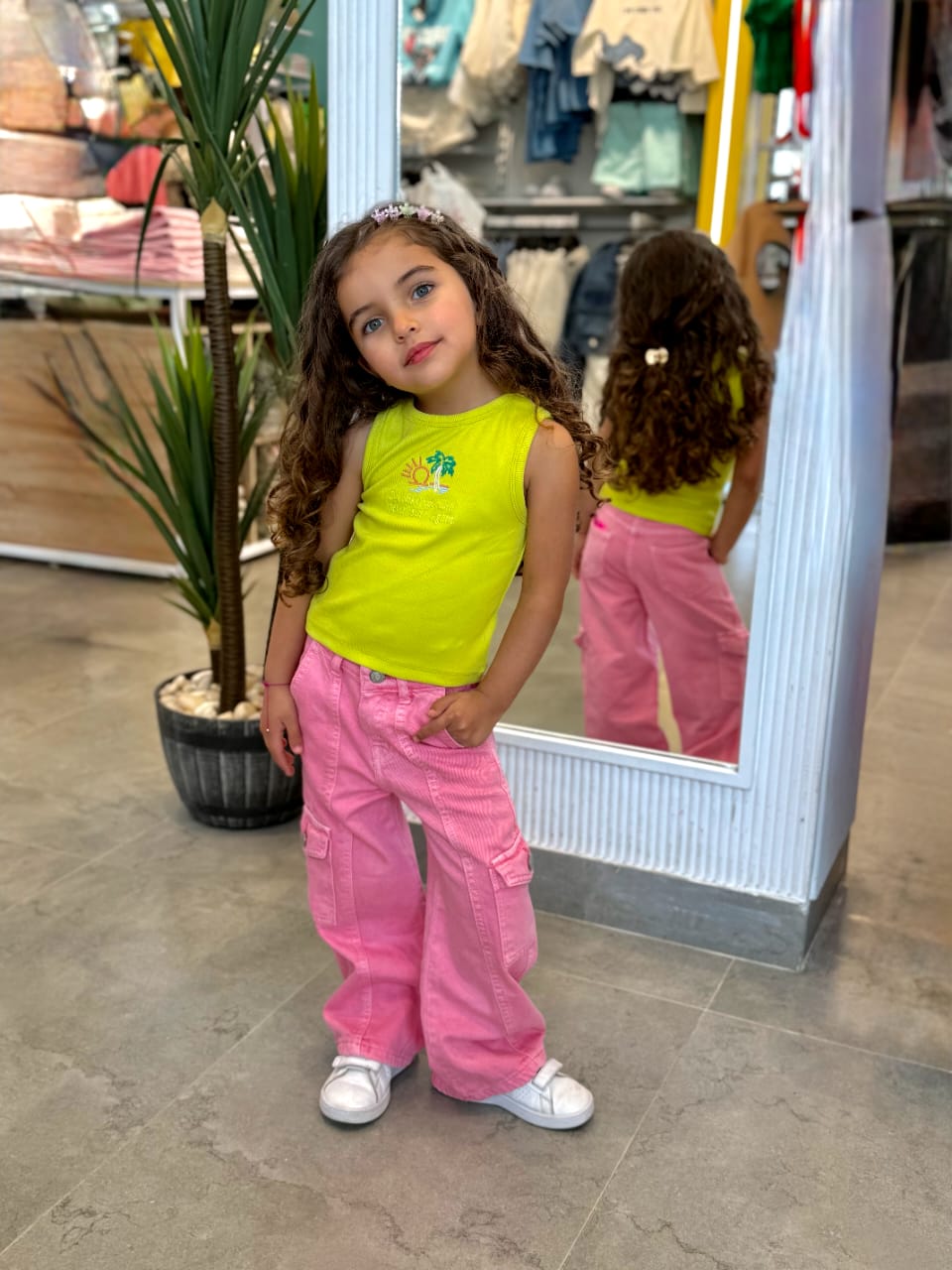 Ninos Kids storePalms Ribbed Tank TopT-ShirtsSplendor