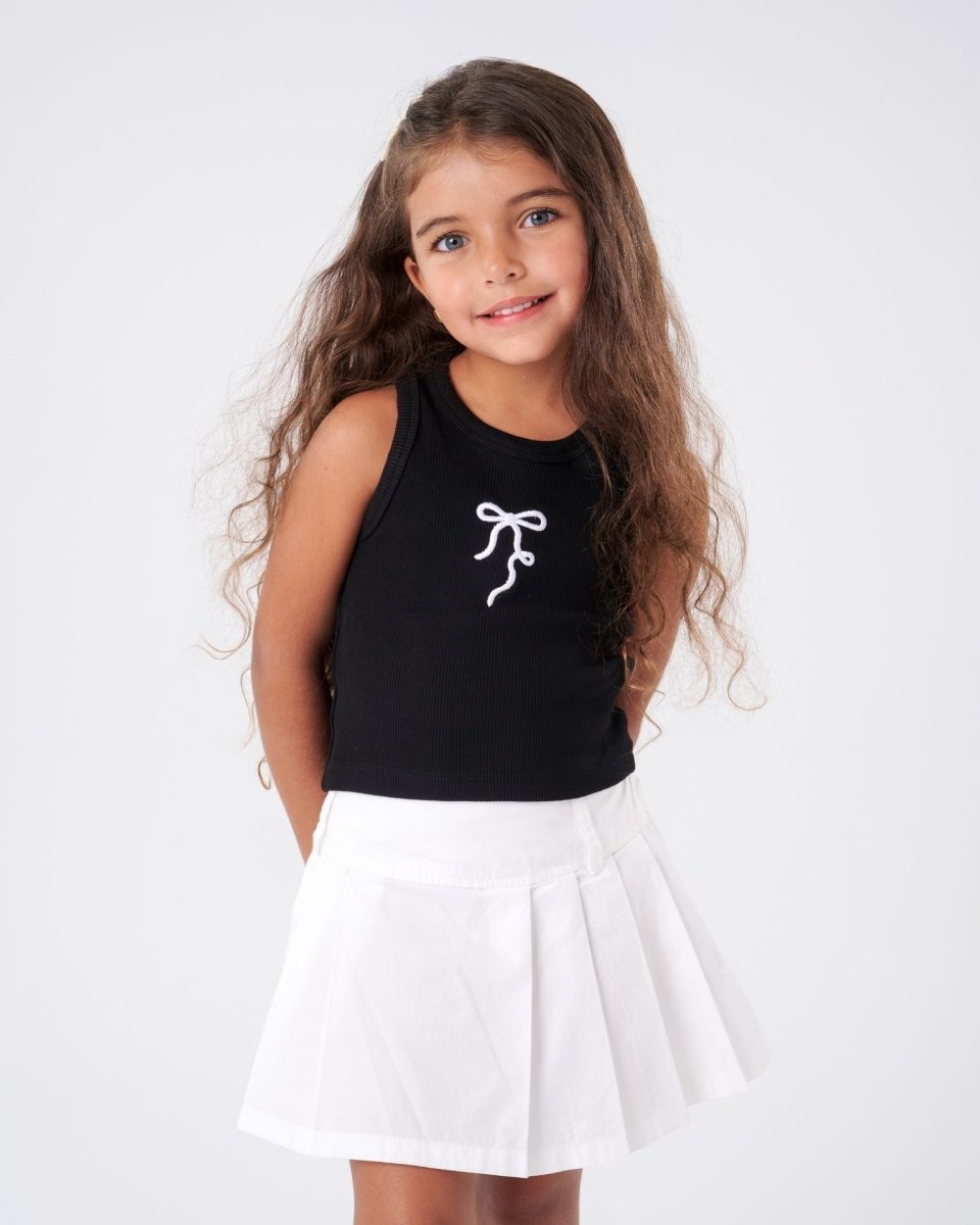 Ninos Kids storeGirls' Black Love Tank T-ShirtT-ShirtsNINOS