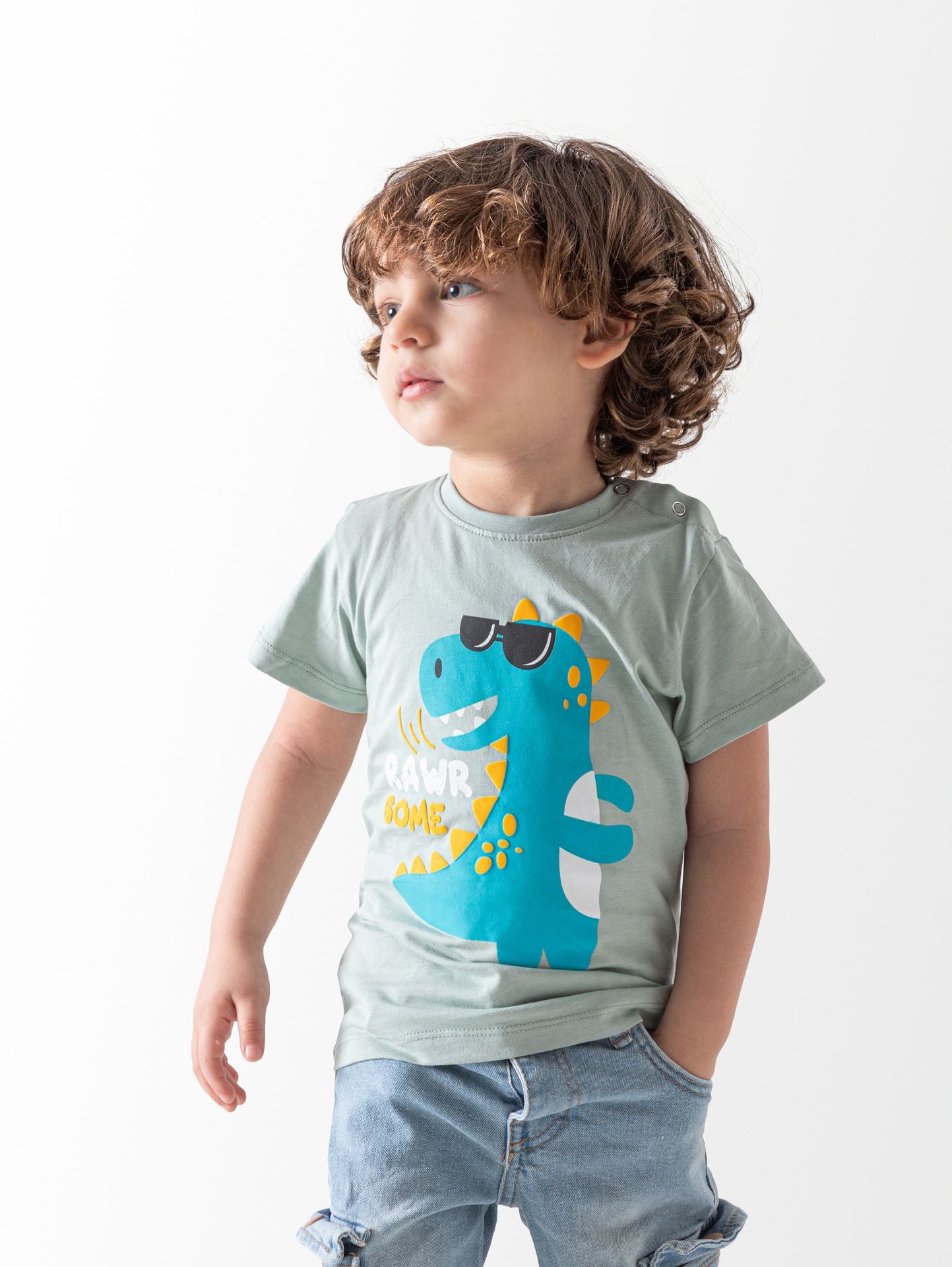 Blue Dino T-shirt