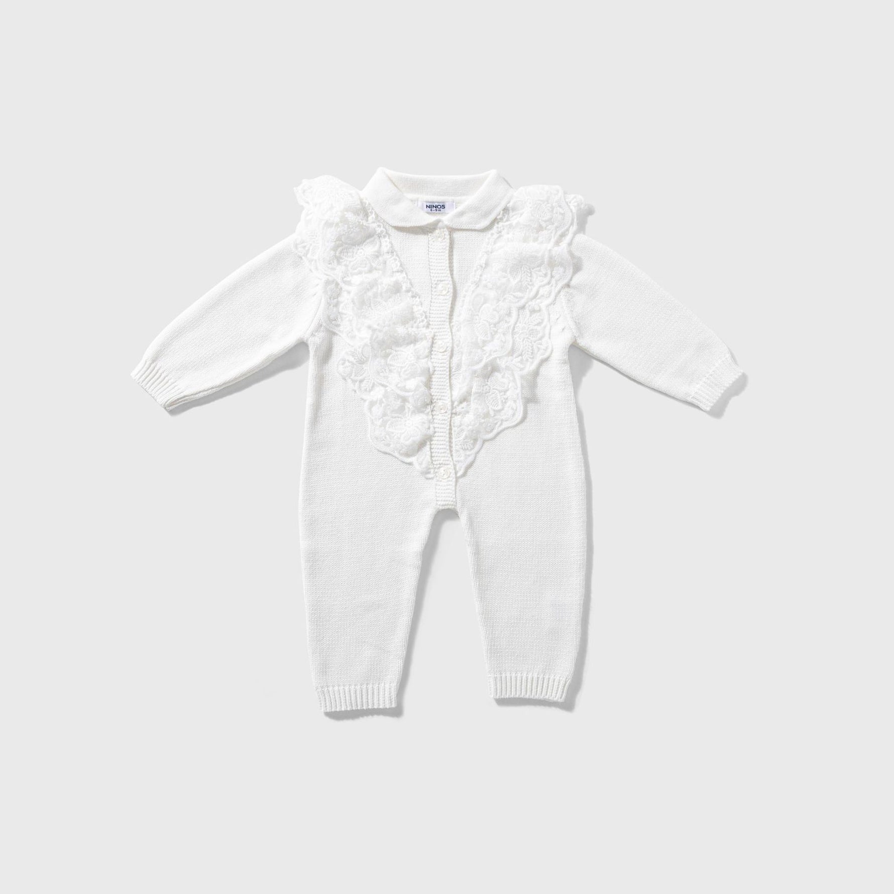 Ninos Kids storePolo Lace RomperRompers & SleepsuitsNINOS