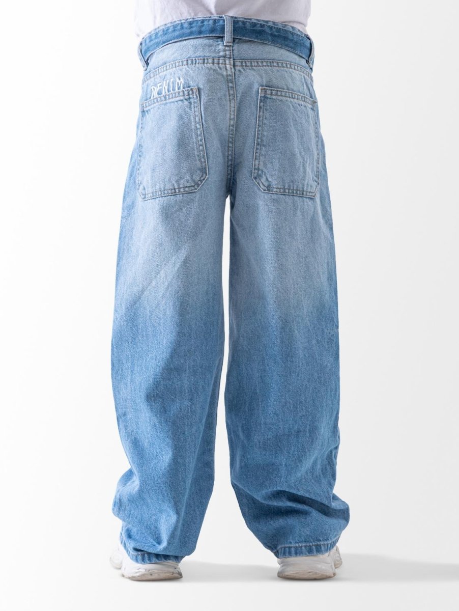 Ninos Kids storeBoys' Light Denim Wide Leg JeansJeans pantsNINOS