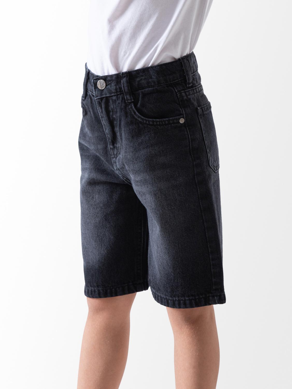 Wide Leg Jeans Short