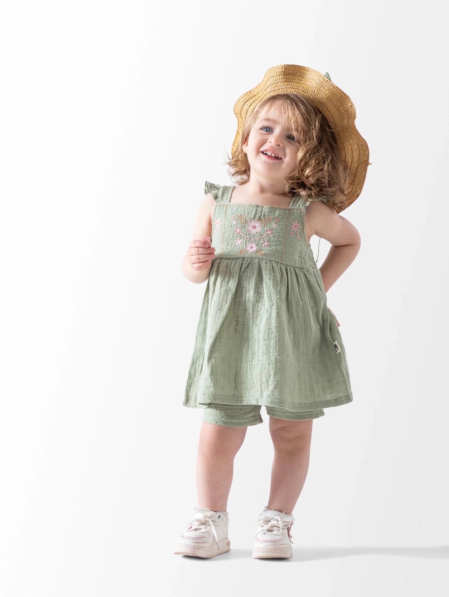 Ninos Kids storeFlower 2PCS DressDressesGeneric