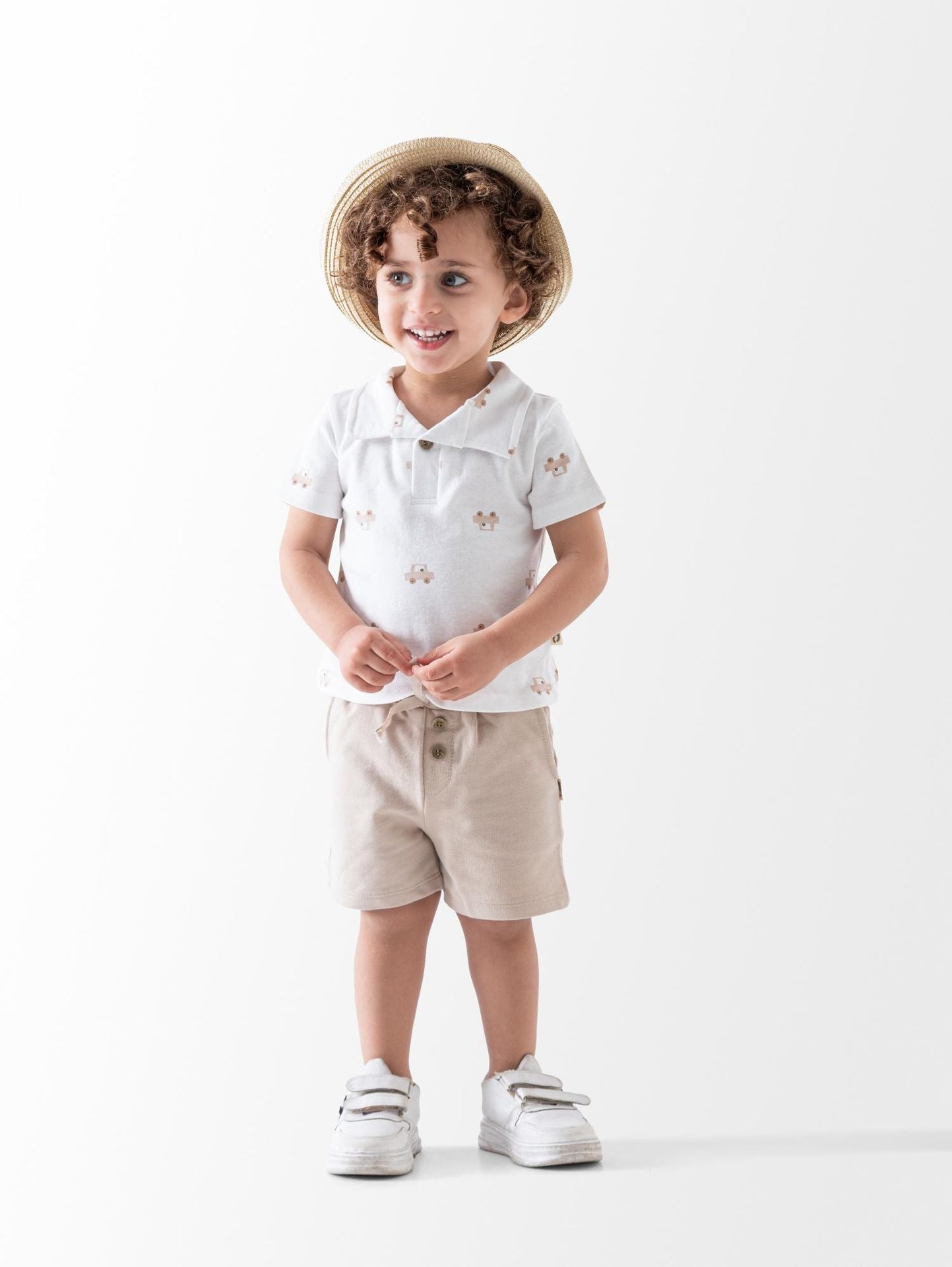 Ninos Kids storeCars 3PCS Short Setطقم خروجGeneric