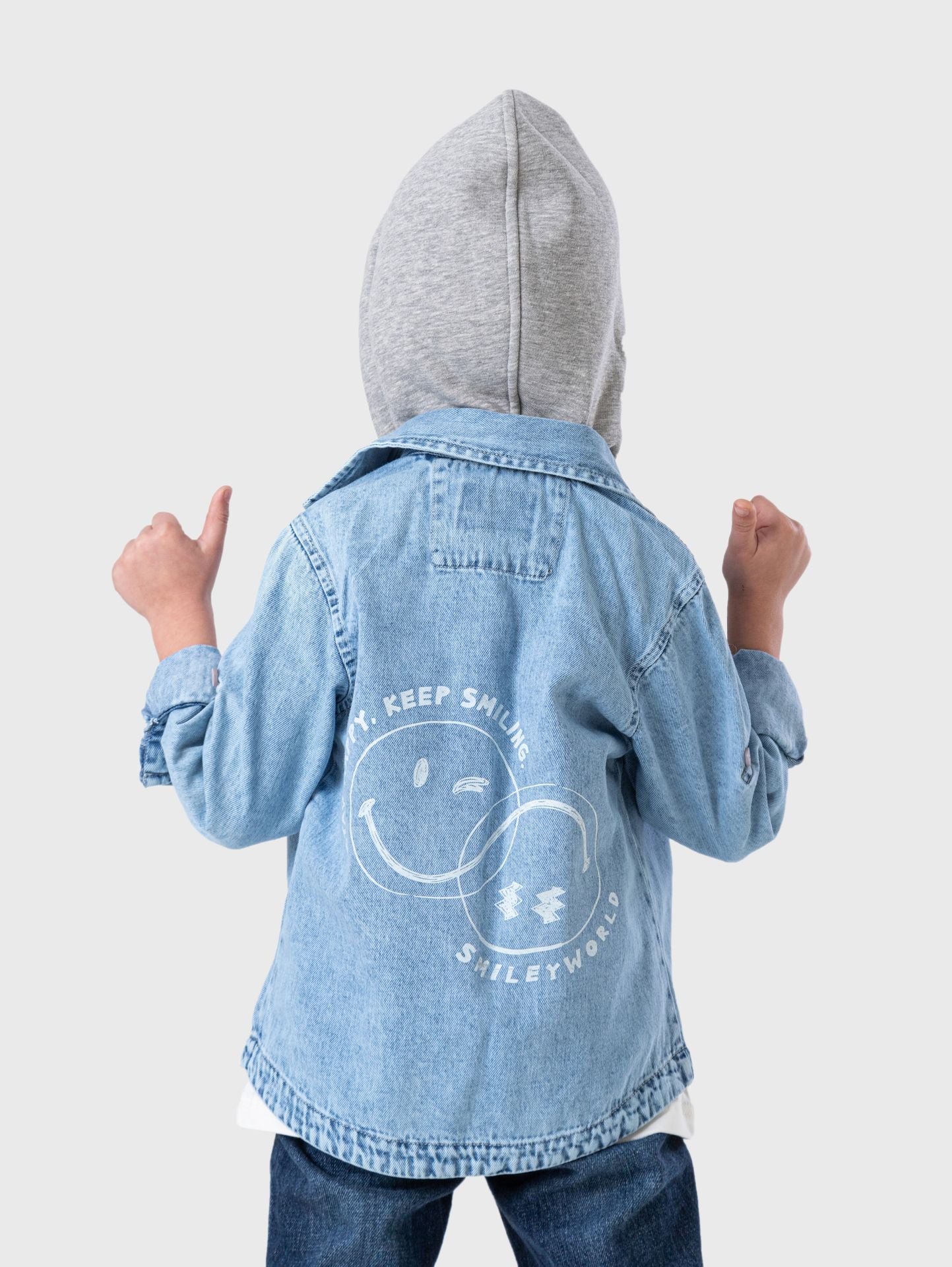 Keep Smiling Jeans Shirt