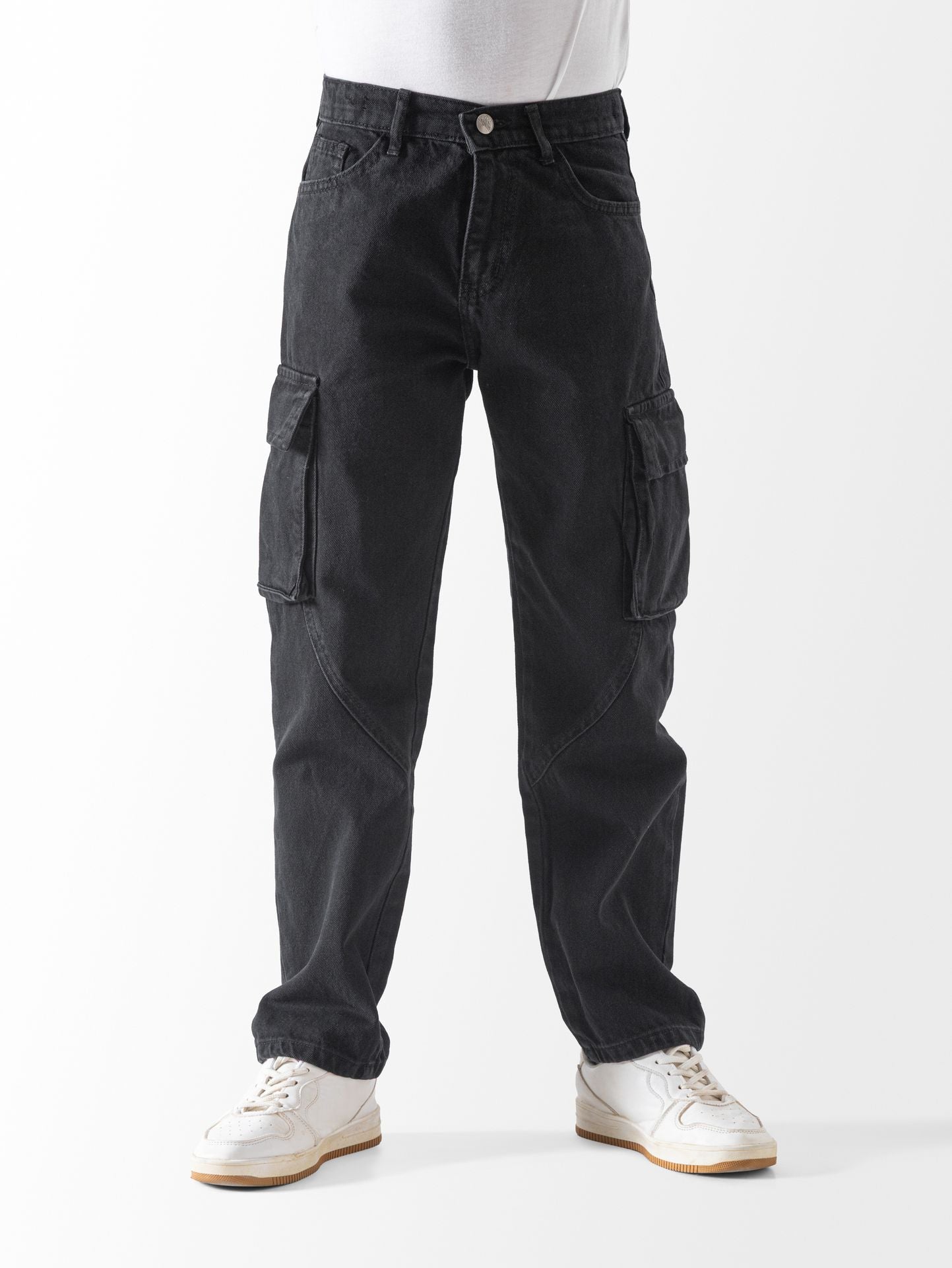 Ninos Kids storeWide Leg Cargo Jeans PantJeans pantsNINOS