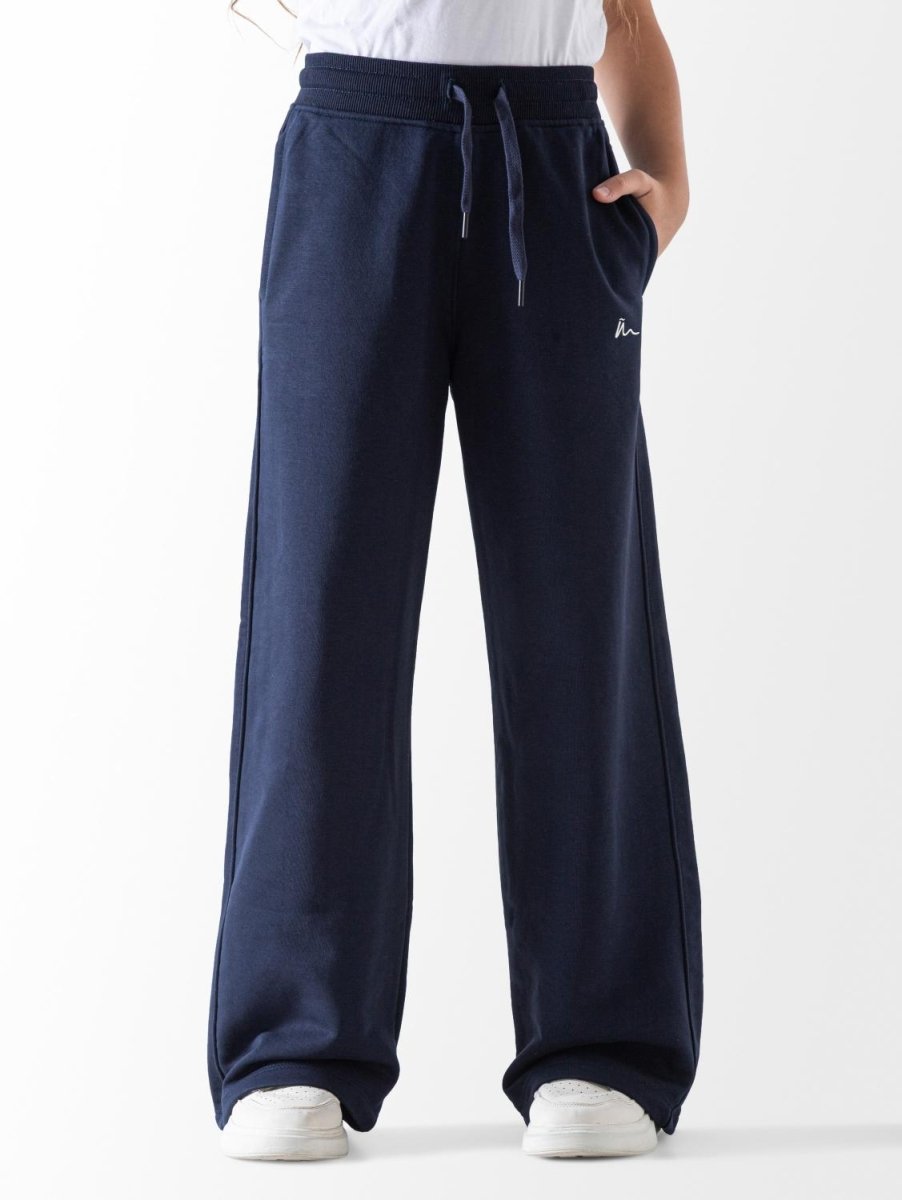 Ninos Kids storeUnisex Navy Wide Leg SweatpantssweatpantsNINOS