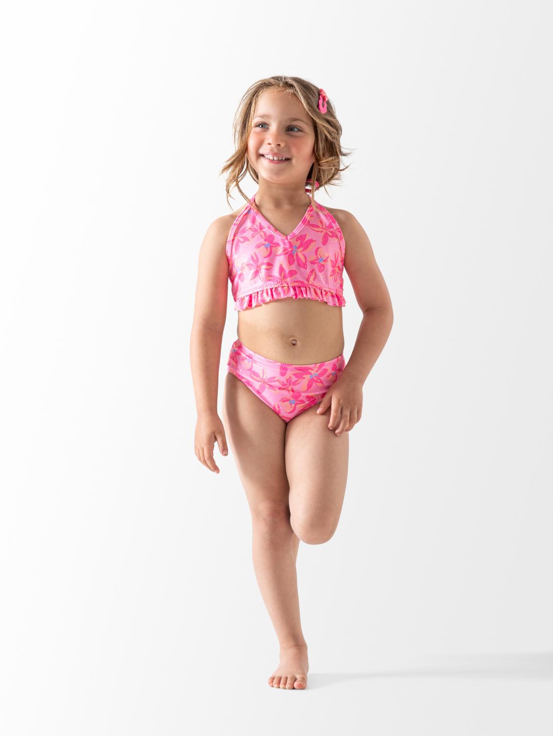 Ninos Kids storeFlowers 2PCS SwimsuitTwo Piece SwimwearLa mer