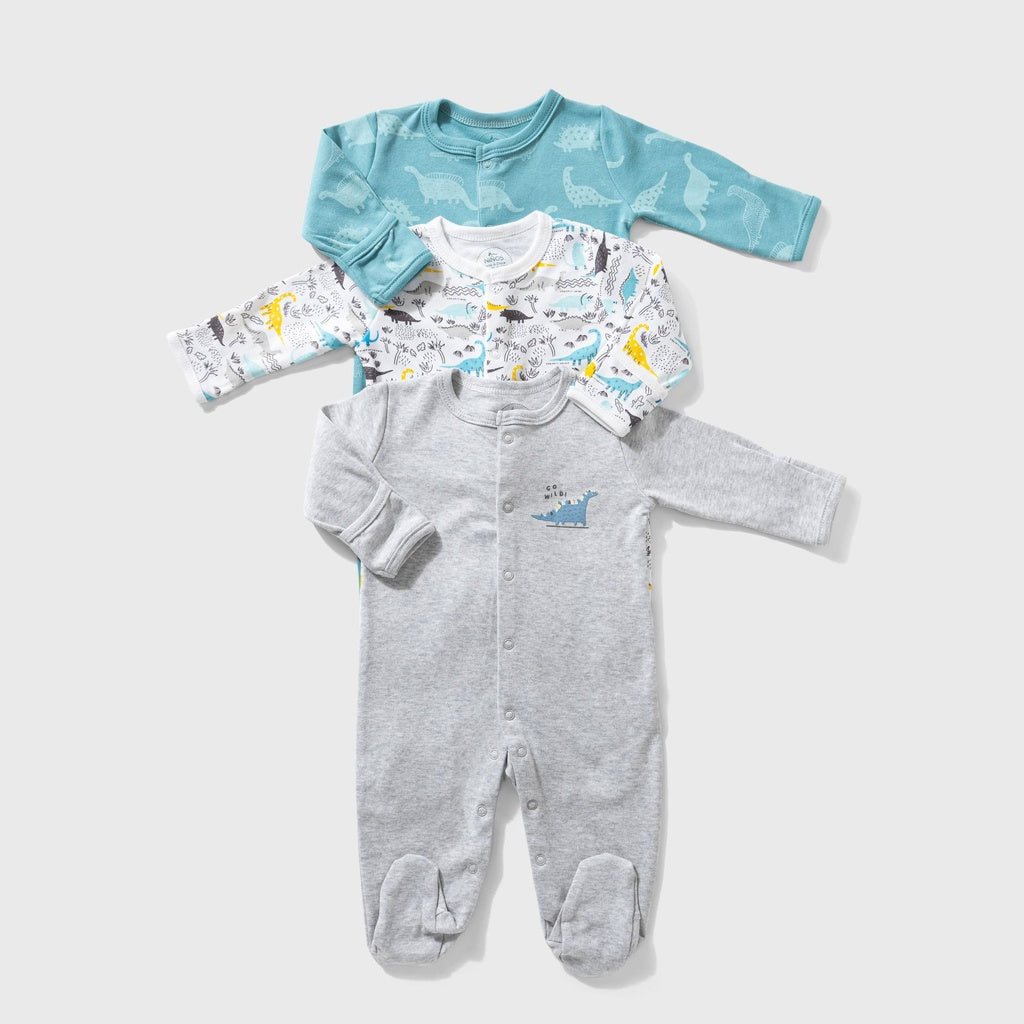 Dino 3-Pack Bodysuit
