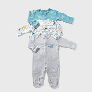 Dino 3-Pack Bodysuit