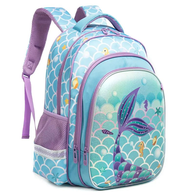 Ninos Kids storeMermaid BackpackBack Bag شنطه مدرسة ظهرJasmin